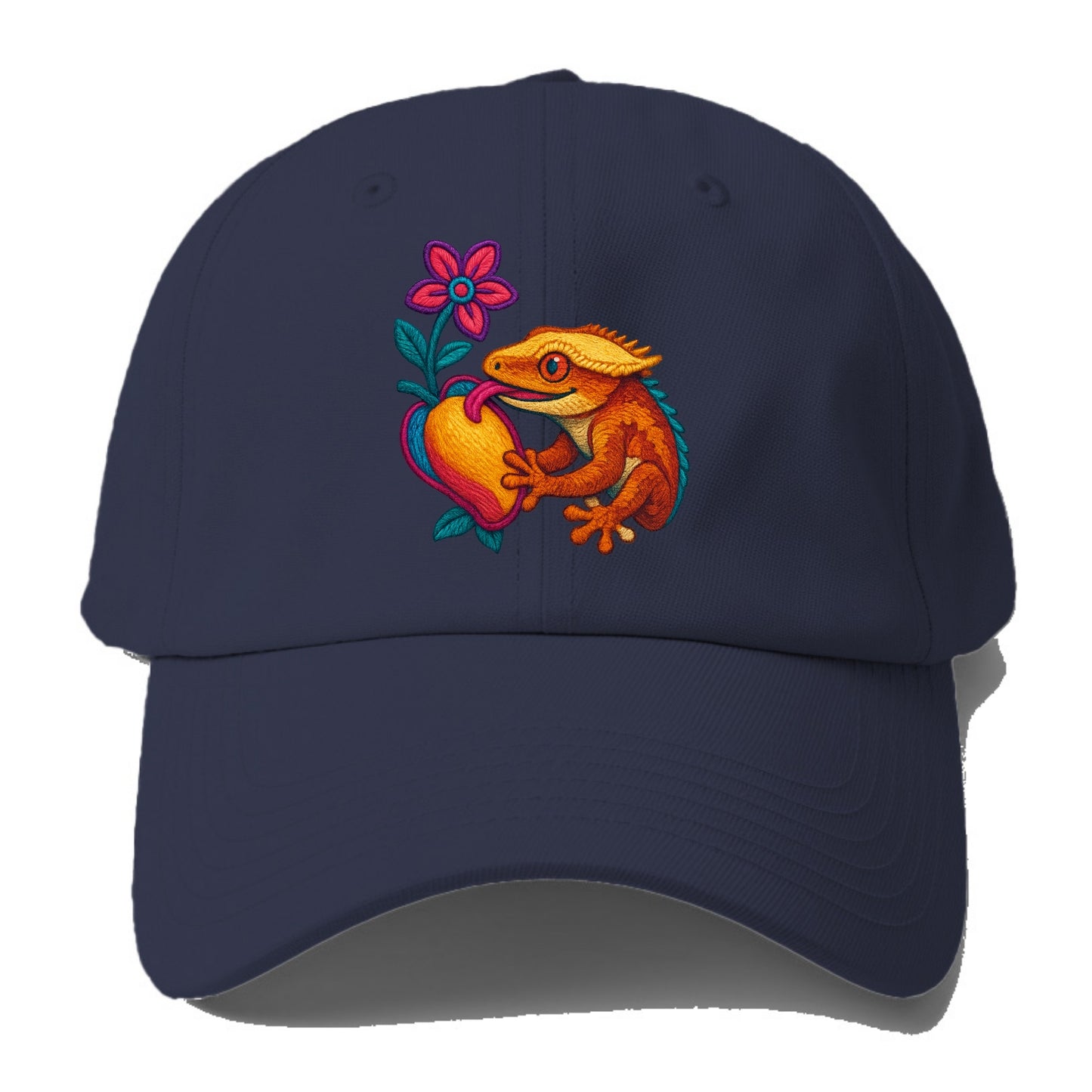 Crested Gecko - Baseball Cap For Big Heads - Twilight Navy(Blue)