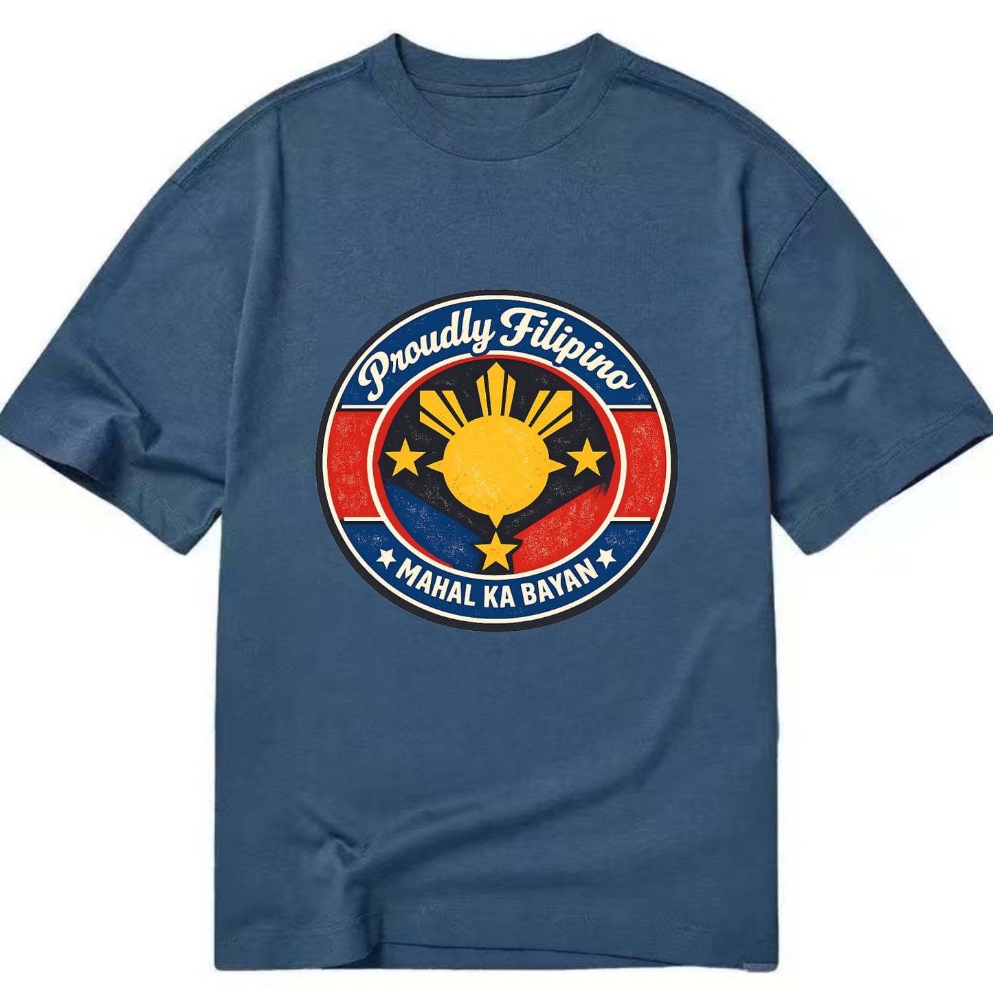Radiant Philippine Heritage - Classic T-shirt - Twilight Navy(Blue)