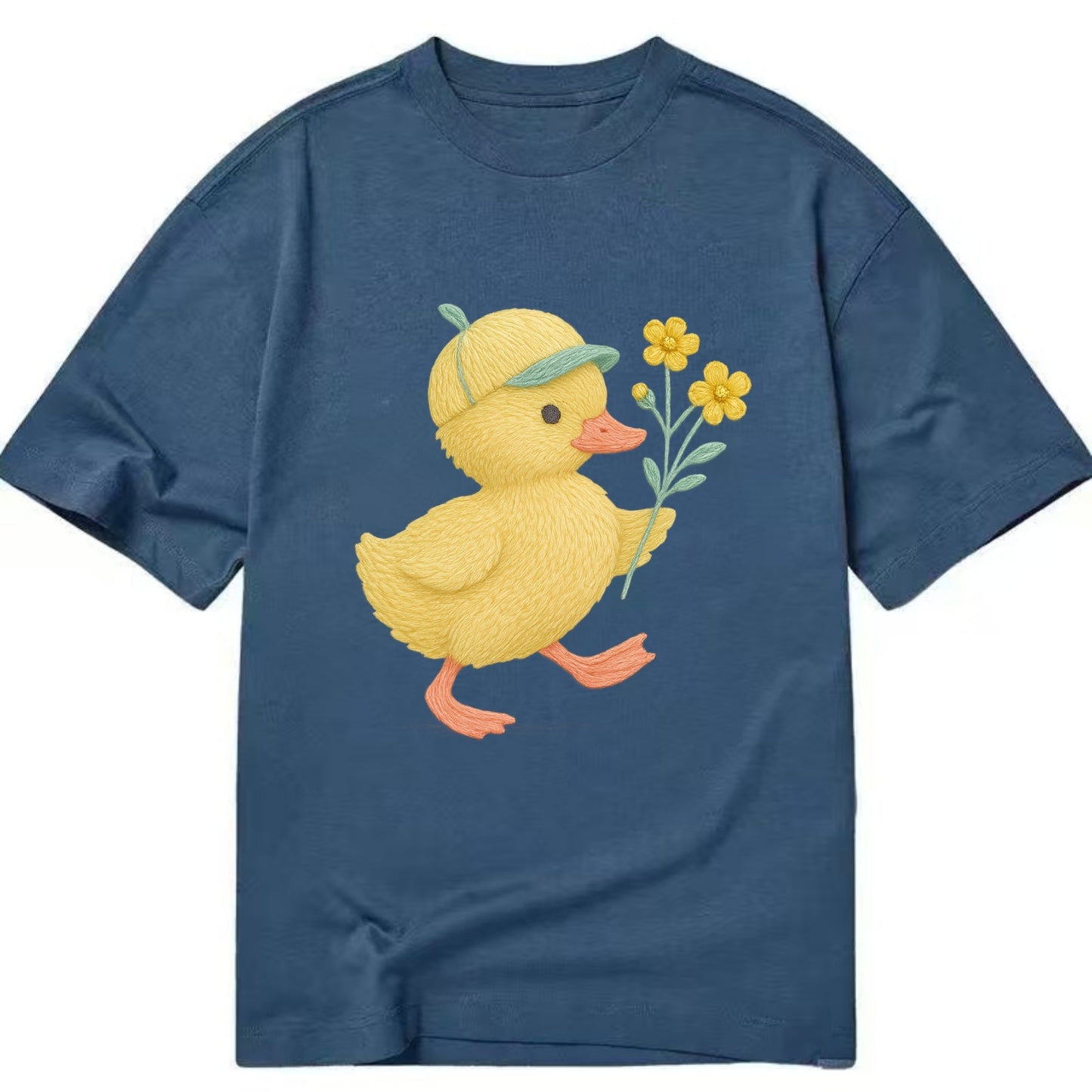 Yellow Duckling - Classic T-shirt - Twilight Navy(Blue)