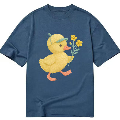 Yellow Duckling - Classic T-shirt - Twilight Navy(Blue)