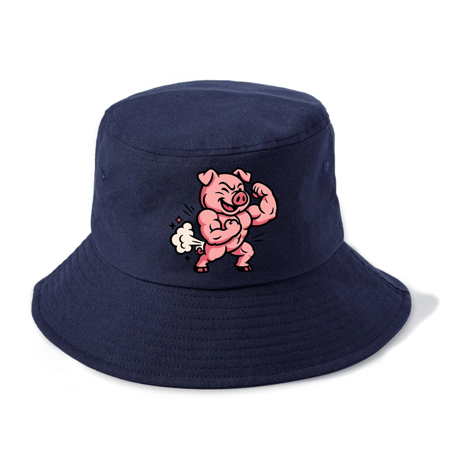 Strong Pig - Bucket Hat - Twilight Navy(Blue)