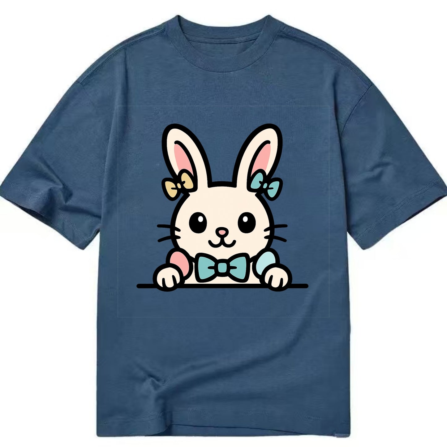 Easter Bunny  - Classic T-shirt - Twilight Navy(Blue)