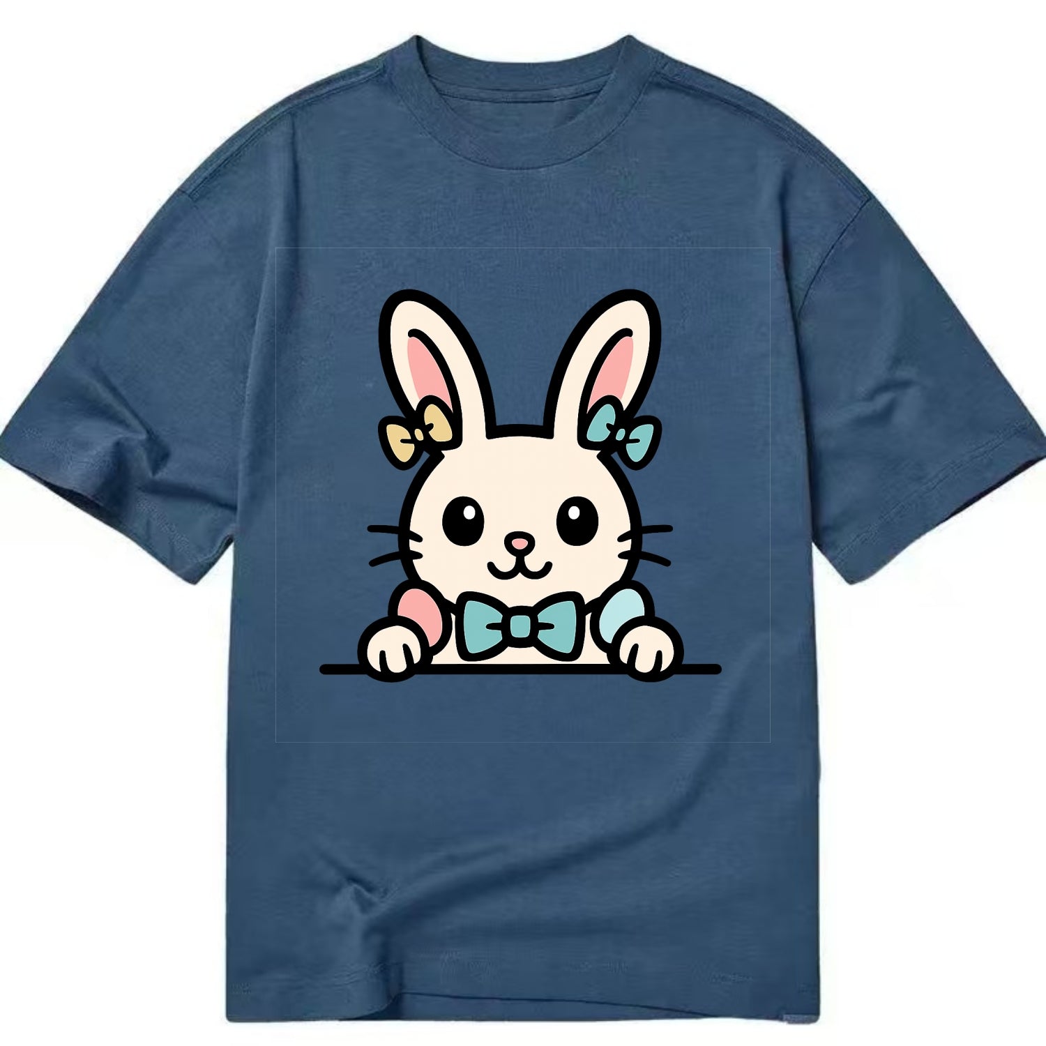 Easter Bunny  - Classic T-shirt - Twilight Navy(Blue)