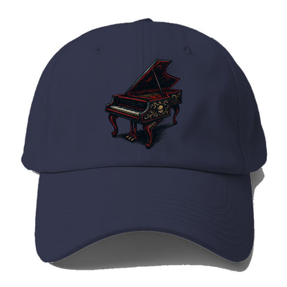 Harpsichord with baroque decorative styling - Baseball Cap - Twilight Navy(Blue)