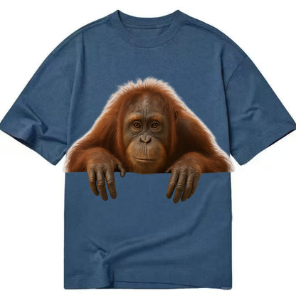 Orangutan  - Classic T-shirt - Twilight Navy(Blue)