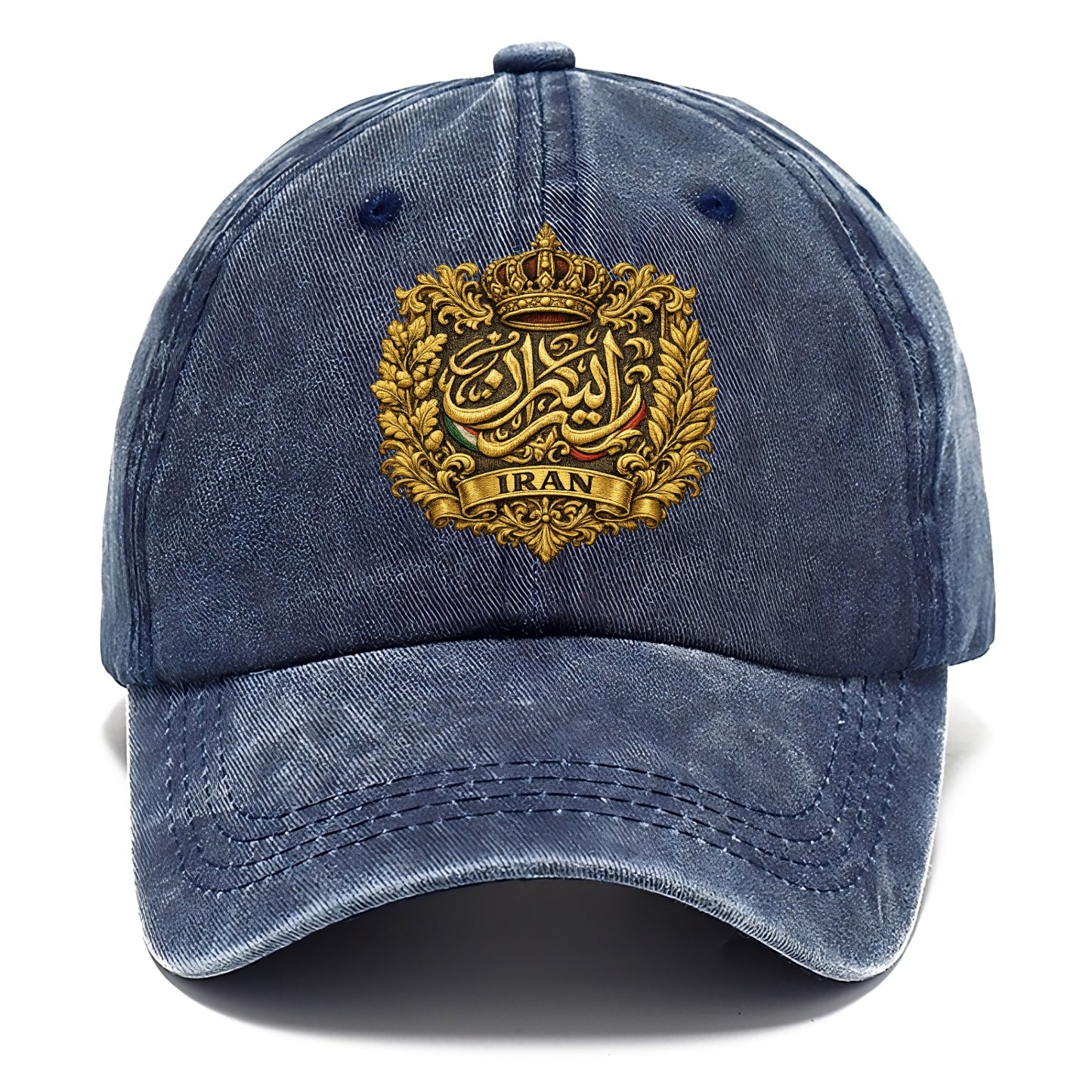 Iran Persian Calligraphy Crest - Classic Cap - Twilight Navy(Blue)