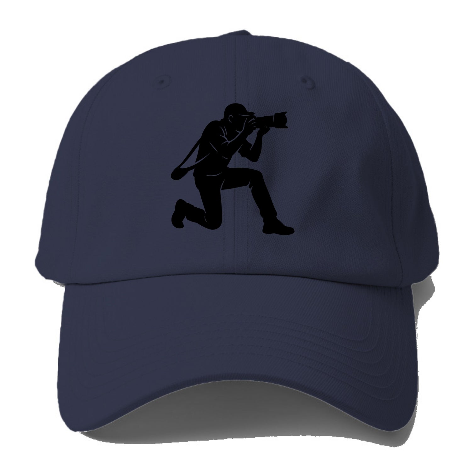 Photographer capturing perfect shot - Baseball Cap For Big Heads - Twilight Navy(Blue)