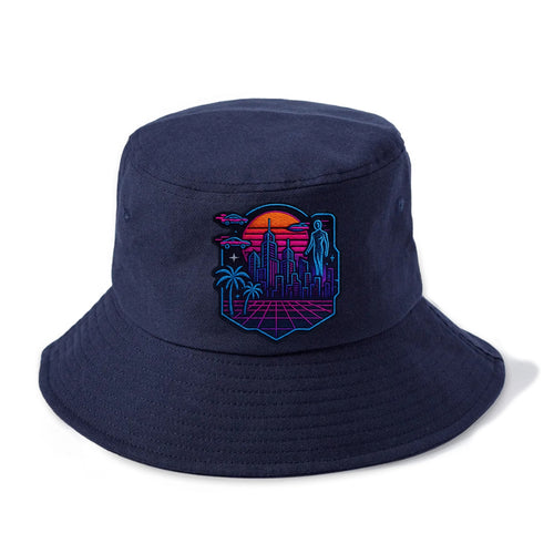 Cyberpunk City - Bucket Hat