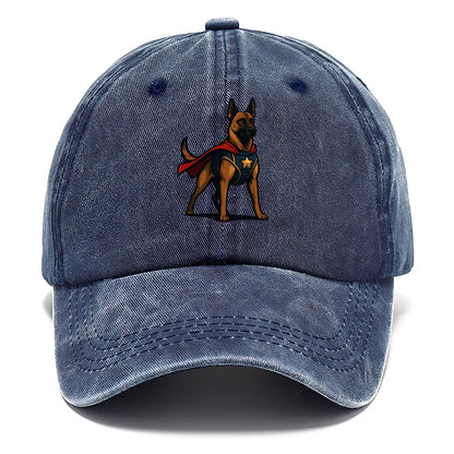 Belgian Malinois Guardian Hero  - Classic Cap - Twilight Navy(Blue)