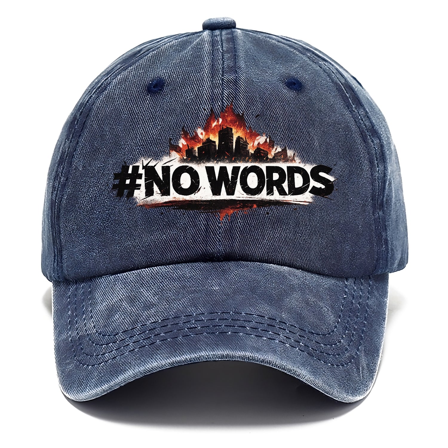 No Words - Classic Cap - Twilight Navy(Blue)