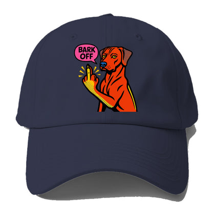 Rhodesian Ridgeback with distinctive ridge on back, athletic muscular paw up - Baseball Cap - Twilight Navy(Blue)