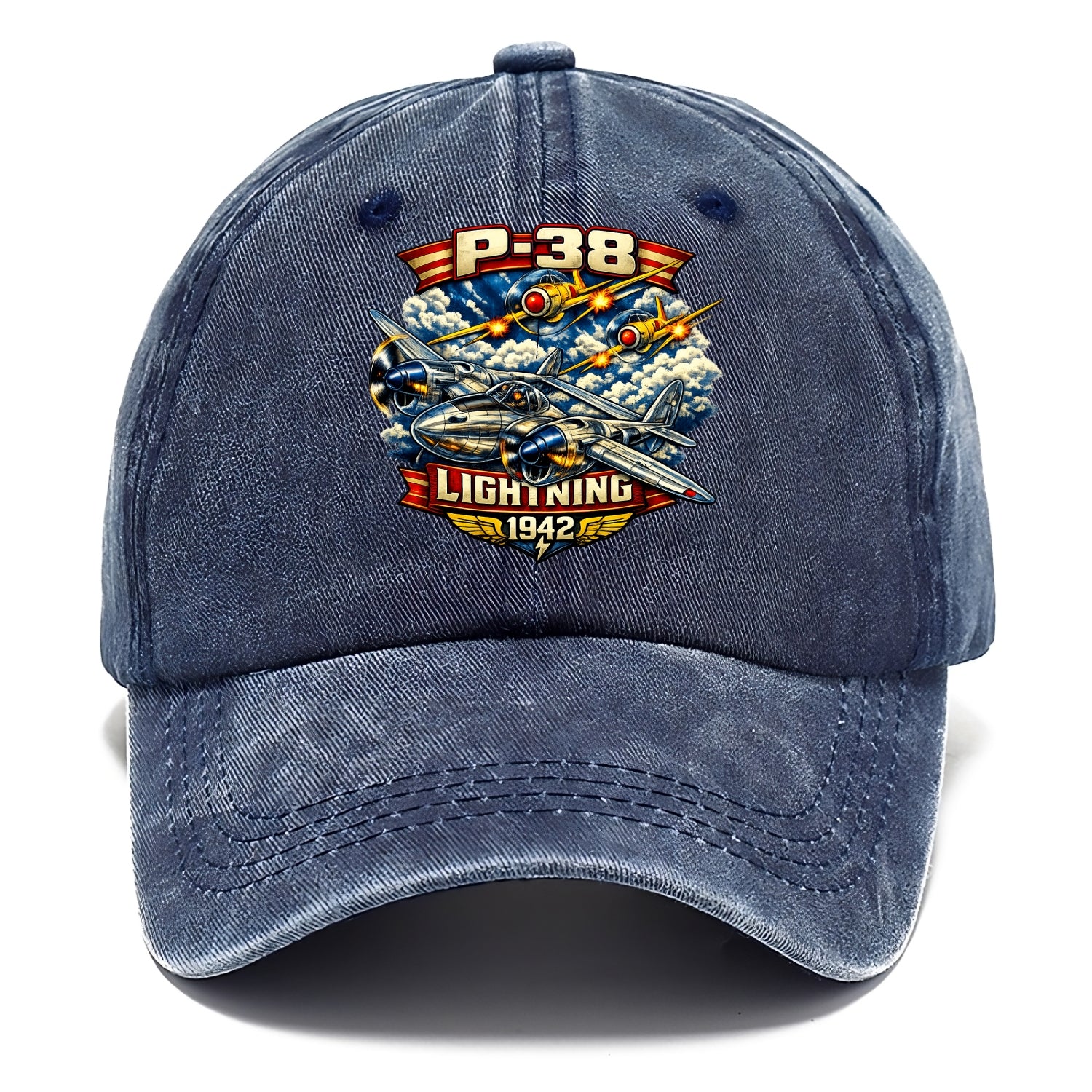 P 38 Lightning - Classic Cap - Twilight Navy(Blue)