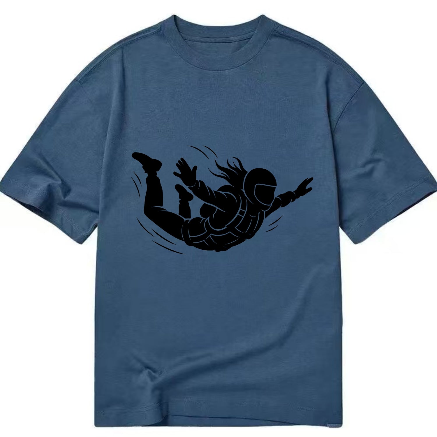 Skydiver free-fall position - Classic T-shirt - Twilight Navy(Blue)