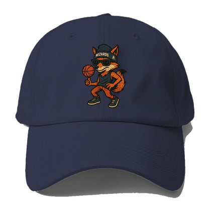Washington Fox wearing Wizards beanie with capitol patch and wayfarer - Baseball Cap For Big Heads - Twilight Navy(Blue)