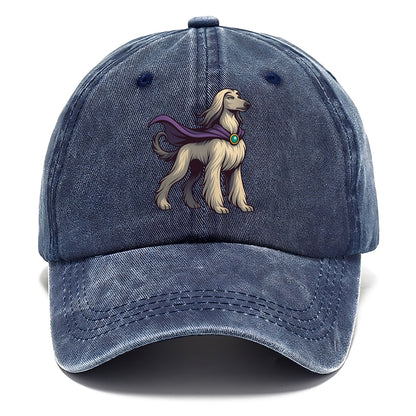 Afghan Hound Mystic Hero  - Classic Cap - Twilight Navy(Blue)