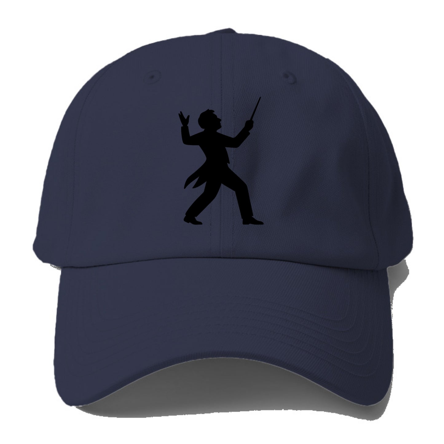 Conductor leading orchestra passionately - Baseball Cap For Big Heads - Twilight Navy(Blue)