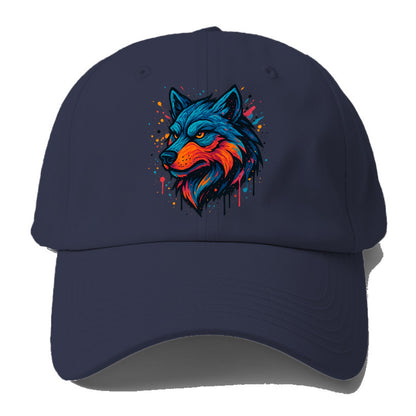Velvet Wolf Royal  - Baseball Cap For Big Heads - Twilight Navy(Blue)