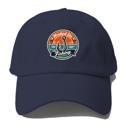 Angler's Emblem of Passion - Baseball Cap - Twilight Navy(Blue)