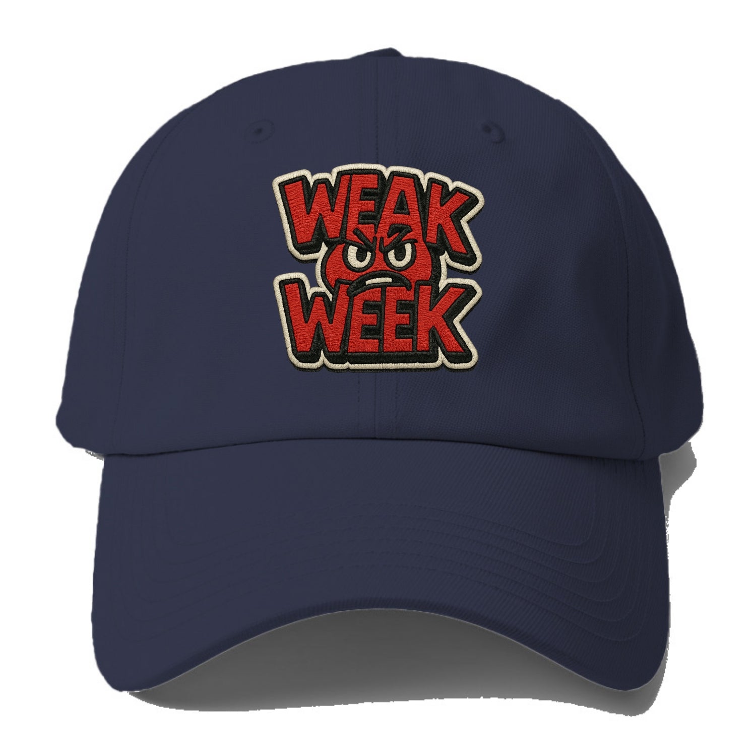 WEAK;WEEK WARRIOR Monday Blue Cap - Baseball Cap - Twilight Navy(Blue)