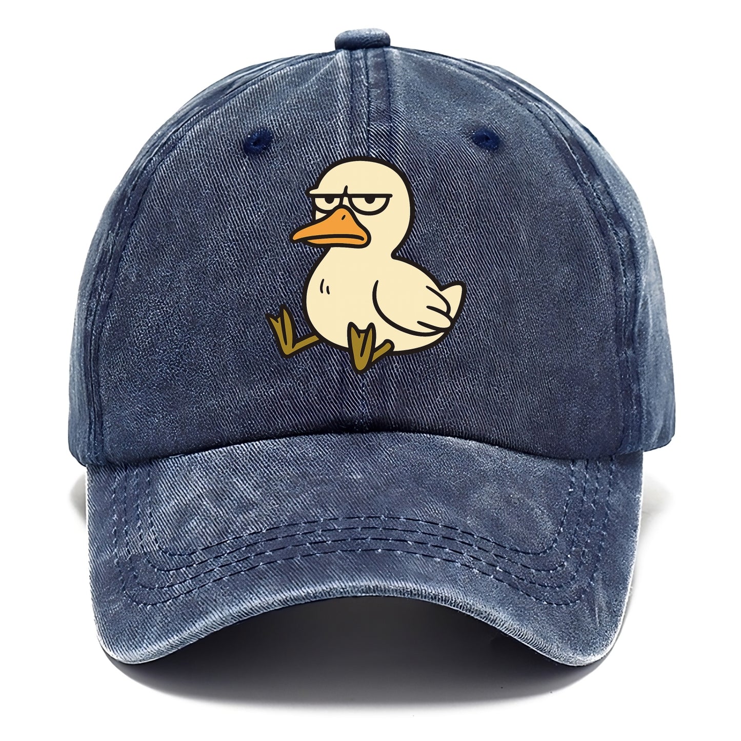 The Duck Judging Silently - Classic Cap - Twilight Navy(Blue)