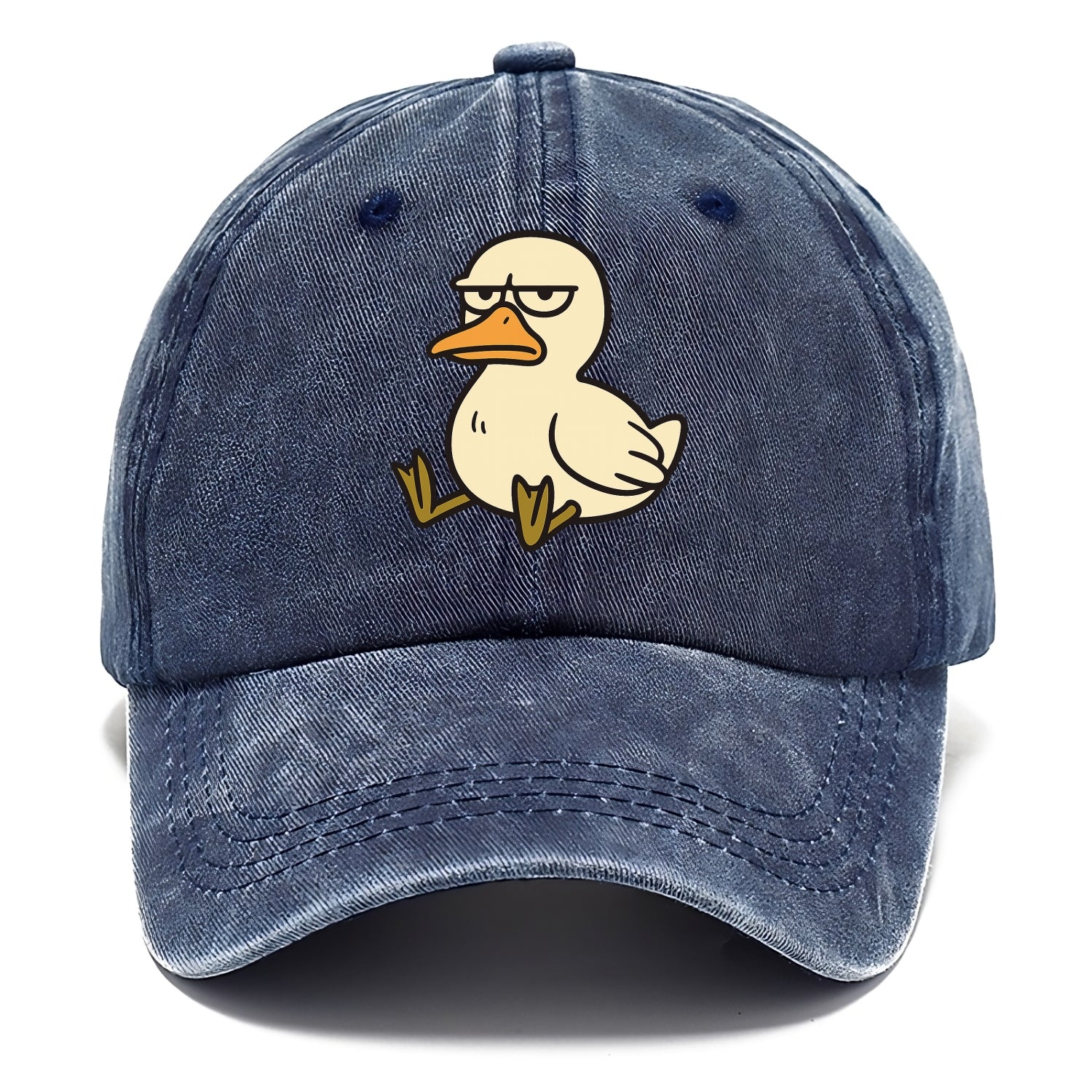 The Duck Judging Silently - Classic Cap - Twilight Navy(Blue)