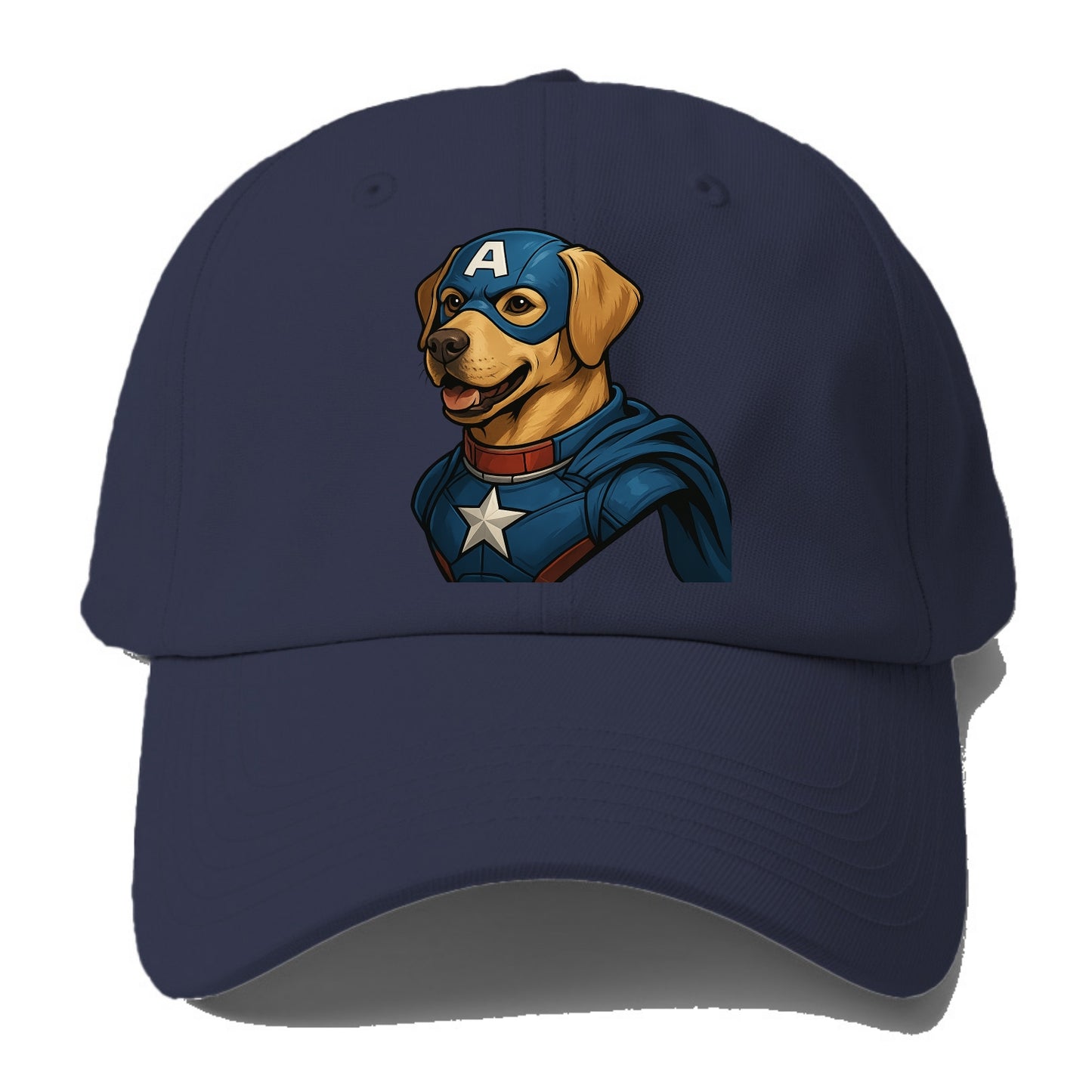 Labrador Patriotic Hero  - Baseball Cap - Twilight Navy(Blue)