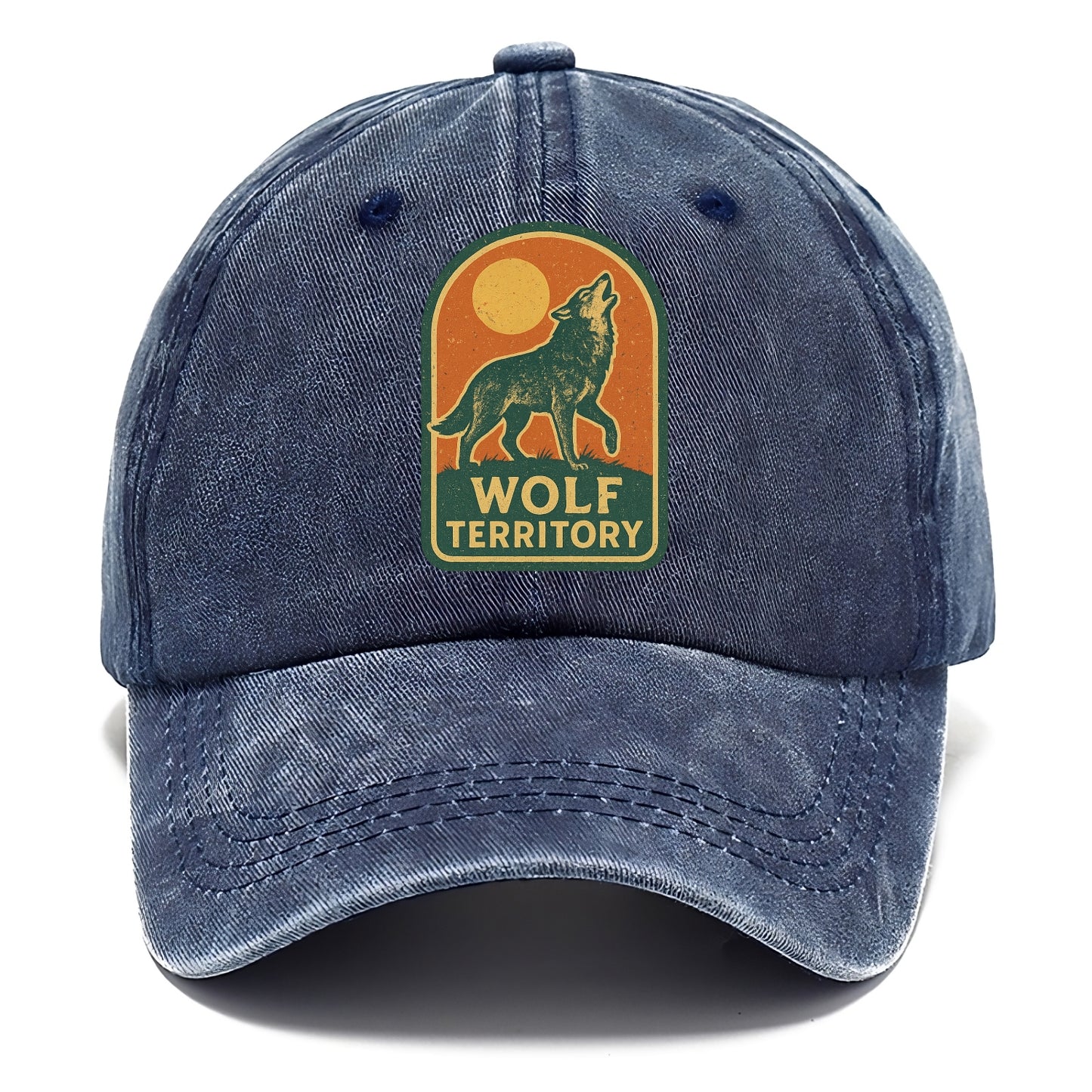 Wolf Territory Marking  - Classic Cap - Twilight Navy(Blue)