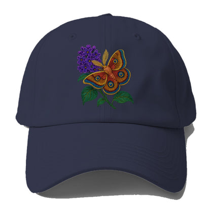 Polyphemus Moth - Baseball Cap For Big Heads - Twilight Navy(Blue)