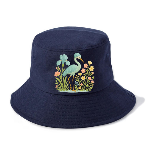Mint Crane - Bucket Hat