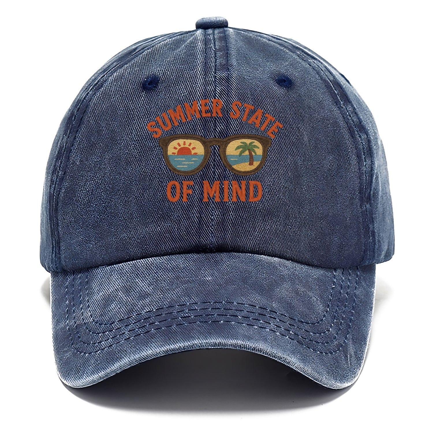 Summer State Of Mind  - Classic Cap - Twilight Navy(Blue)