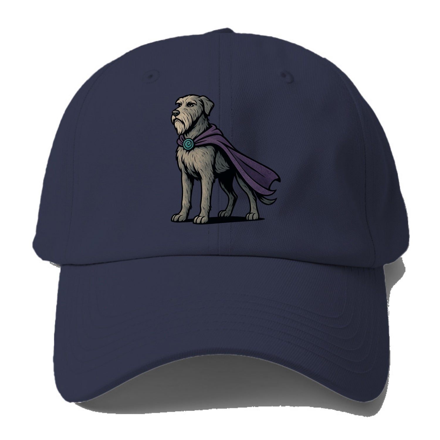 Irish Wolfhound Mystic Hero  - Baseball Cap - Twilight Navy(Blue)