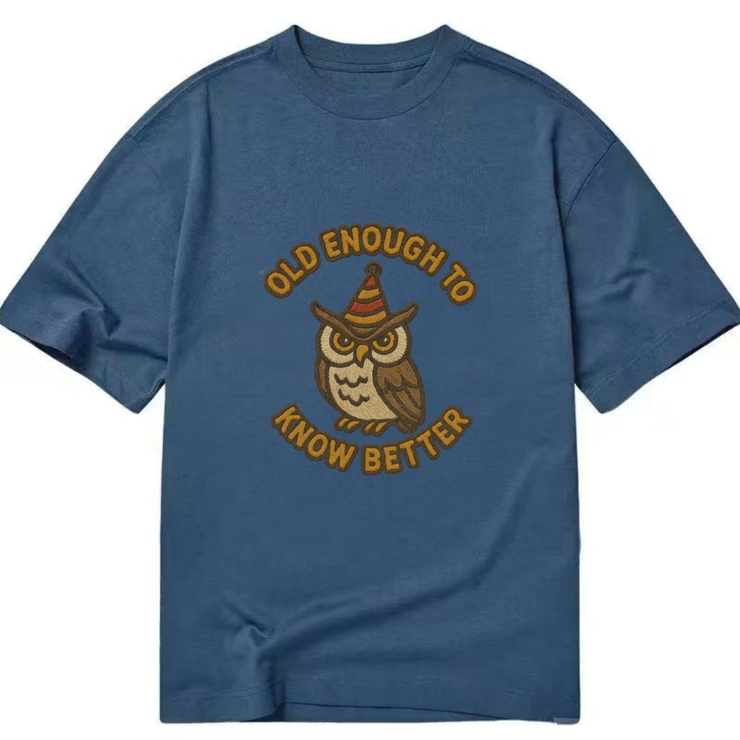 Old Enough To Know Better  - Classic T-shirt - Twilight Navy(Blue)