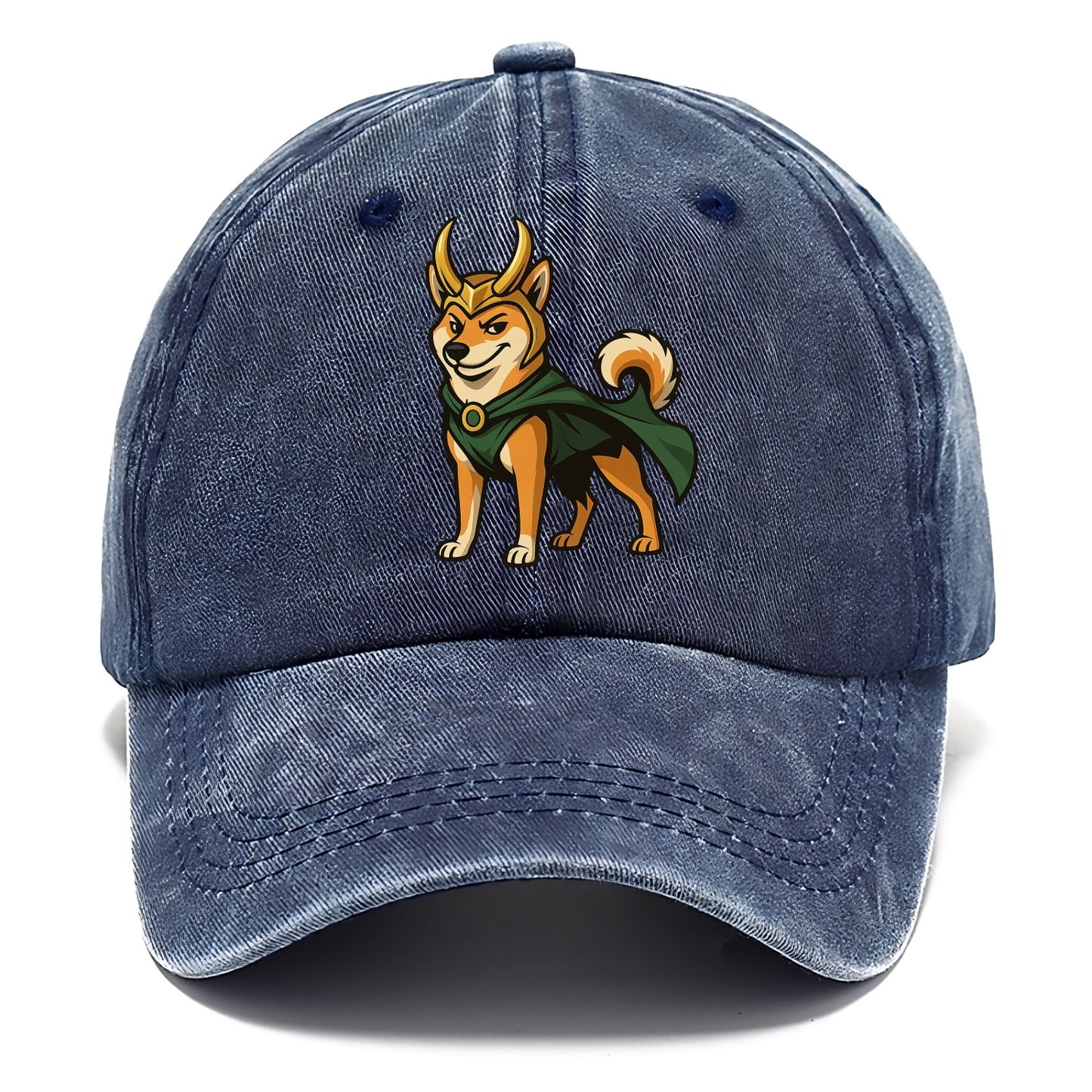 Shiba Inu Loki  - Classic Cap - Twilight Navy(Blue)
