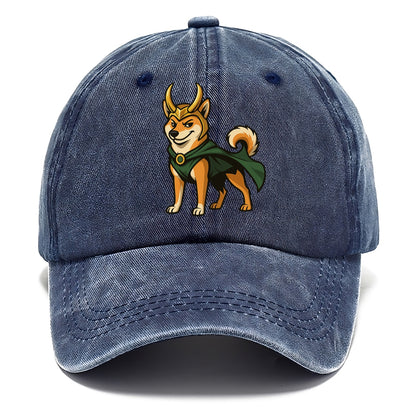 Shiba Inu Loki  - Classic Cap - Twilight Navy(Blue)