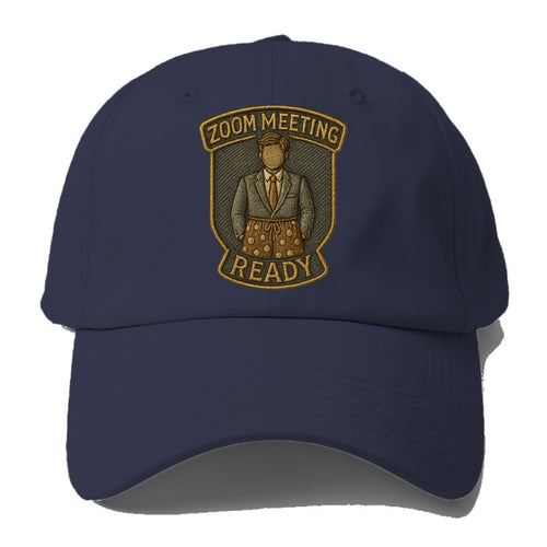 Zoom Meeting Ready  - Baseball Cap For Big Heads