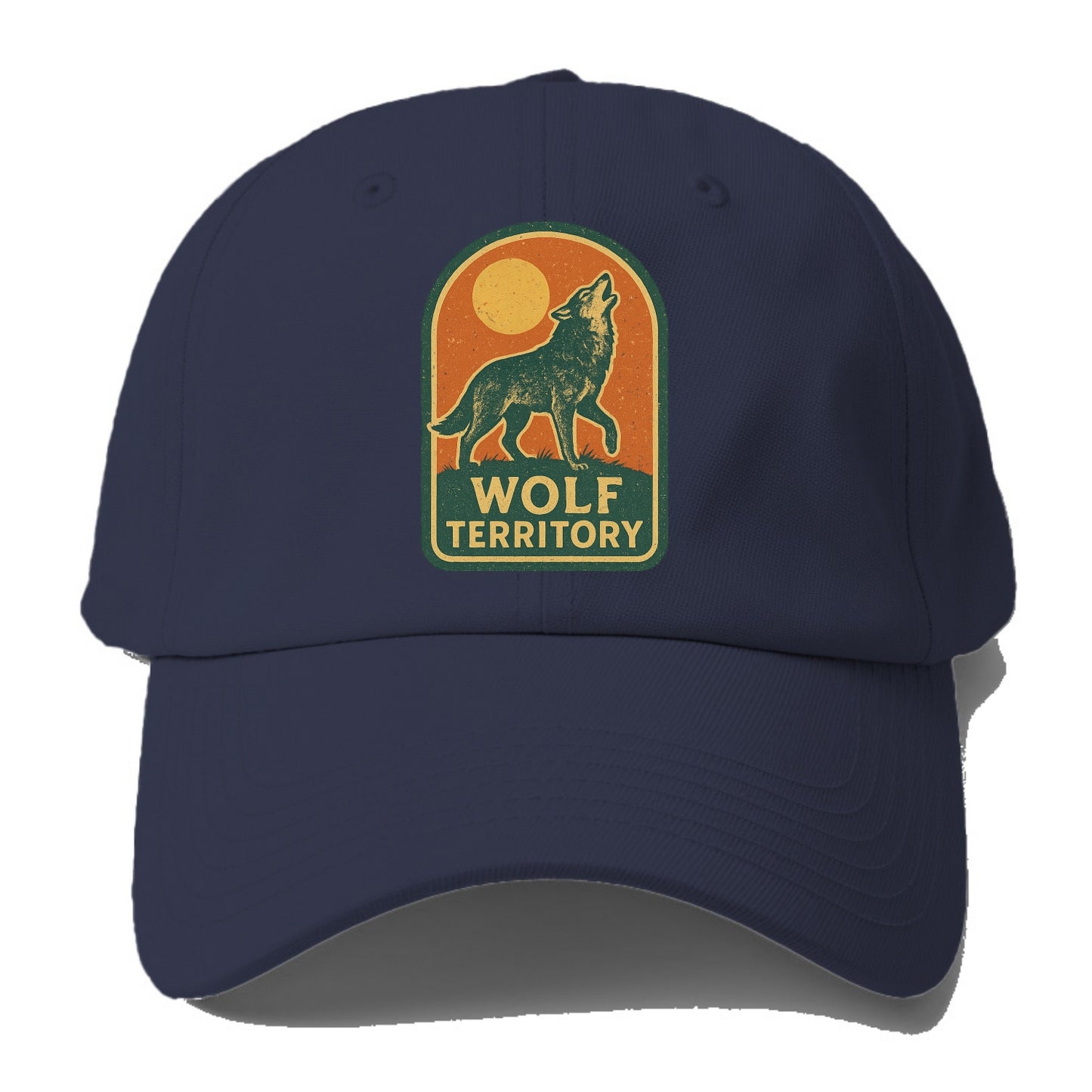Wolf Territory Marking  - Baseball Cap - Twilight Navy(Blue)