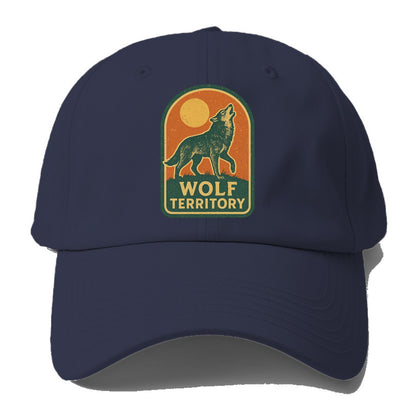 Wolf Territory Marking  - Baseball Cap - Twilight Navy(Blue)