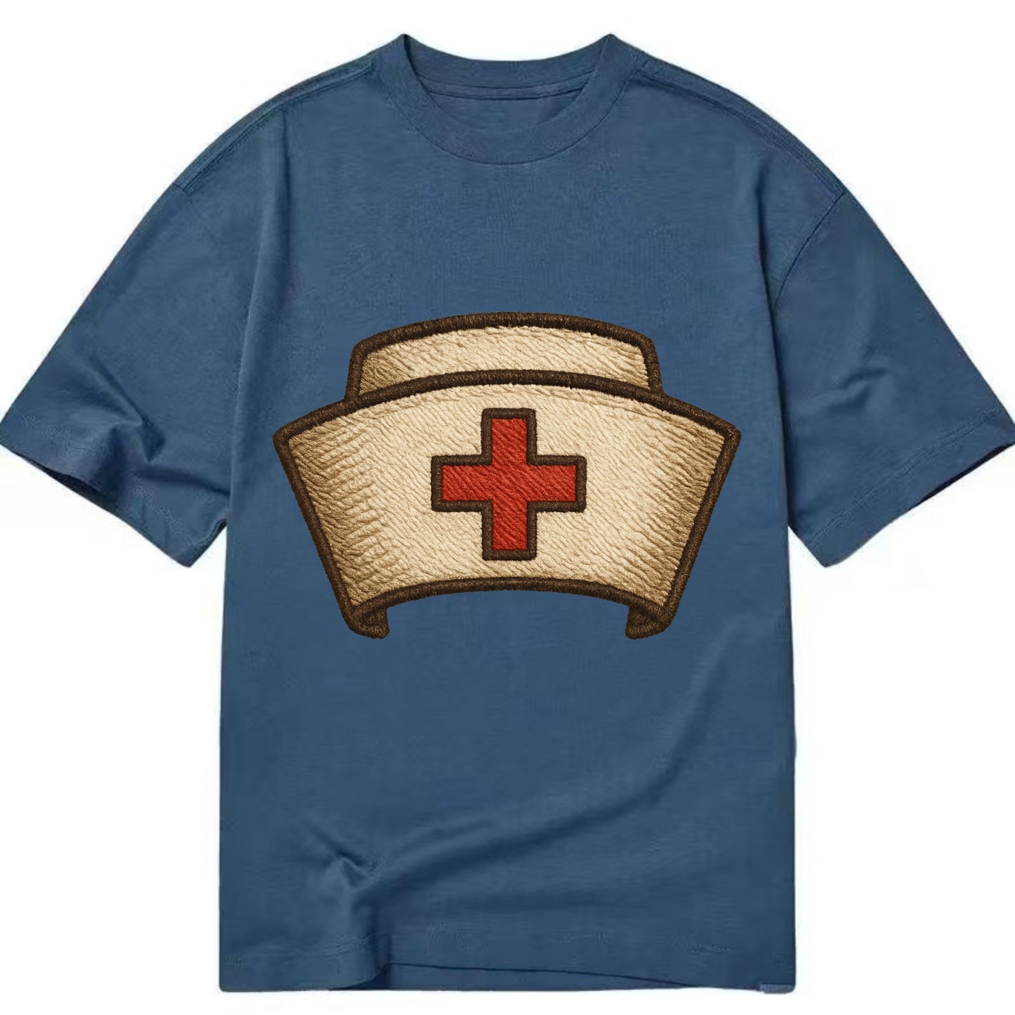 Nurse Cap  - Classic T-shirt - Twilight Navy(Blue)