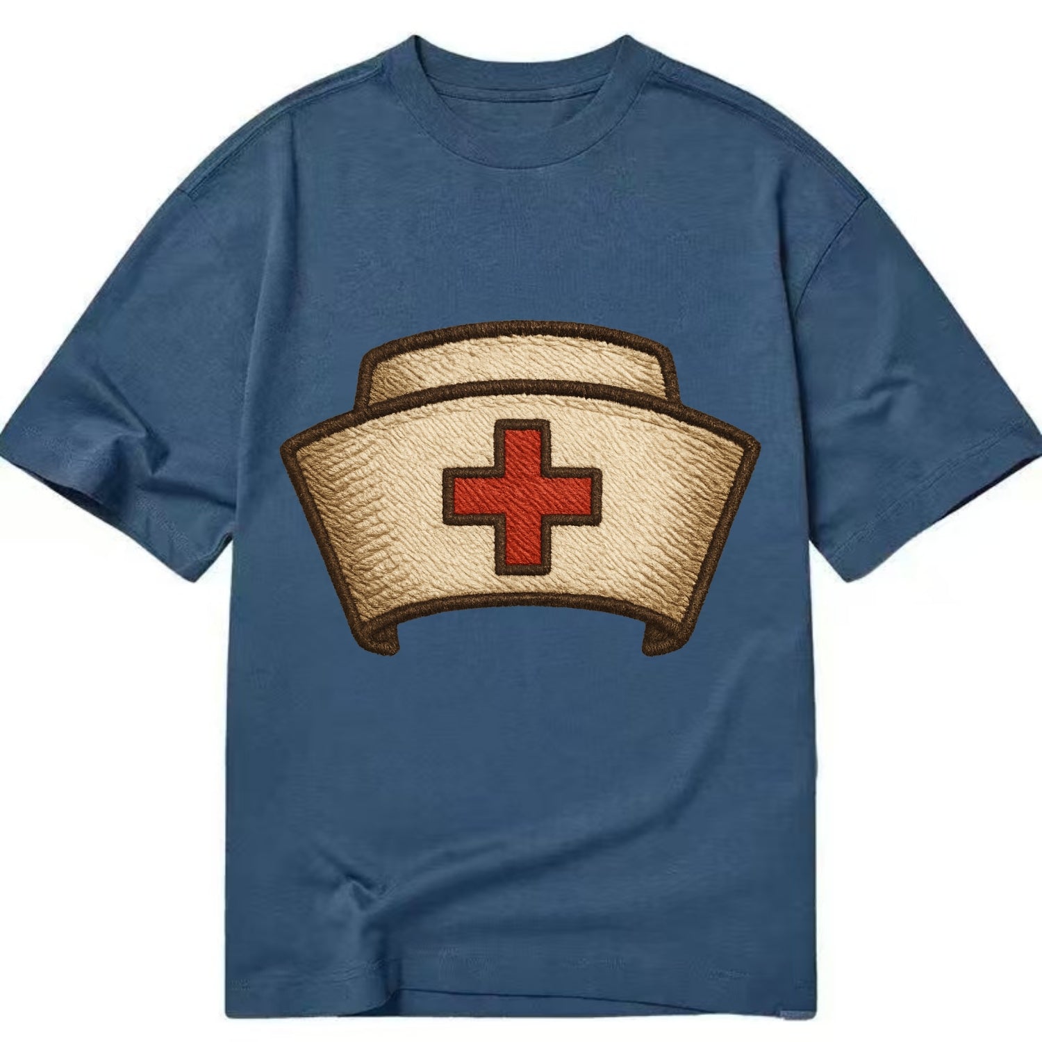 Nurse Cap  - Classic T-shirt - Twilight Navy(Blue)