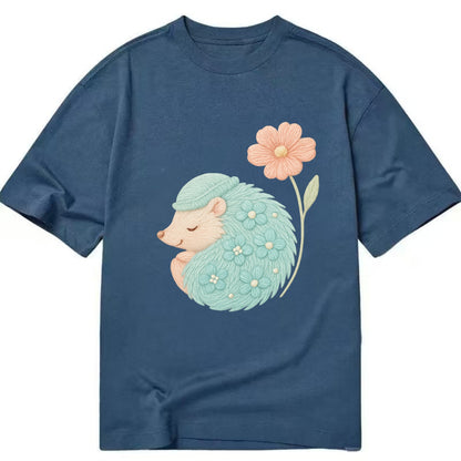Aqua Hedgehog - Classic T-shirt - Twilight Navy(Blue)