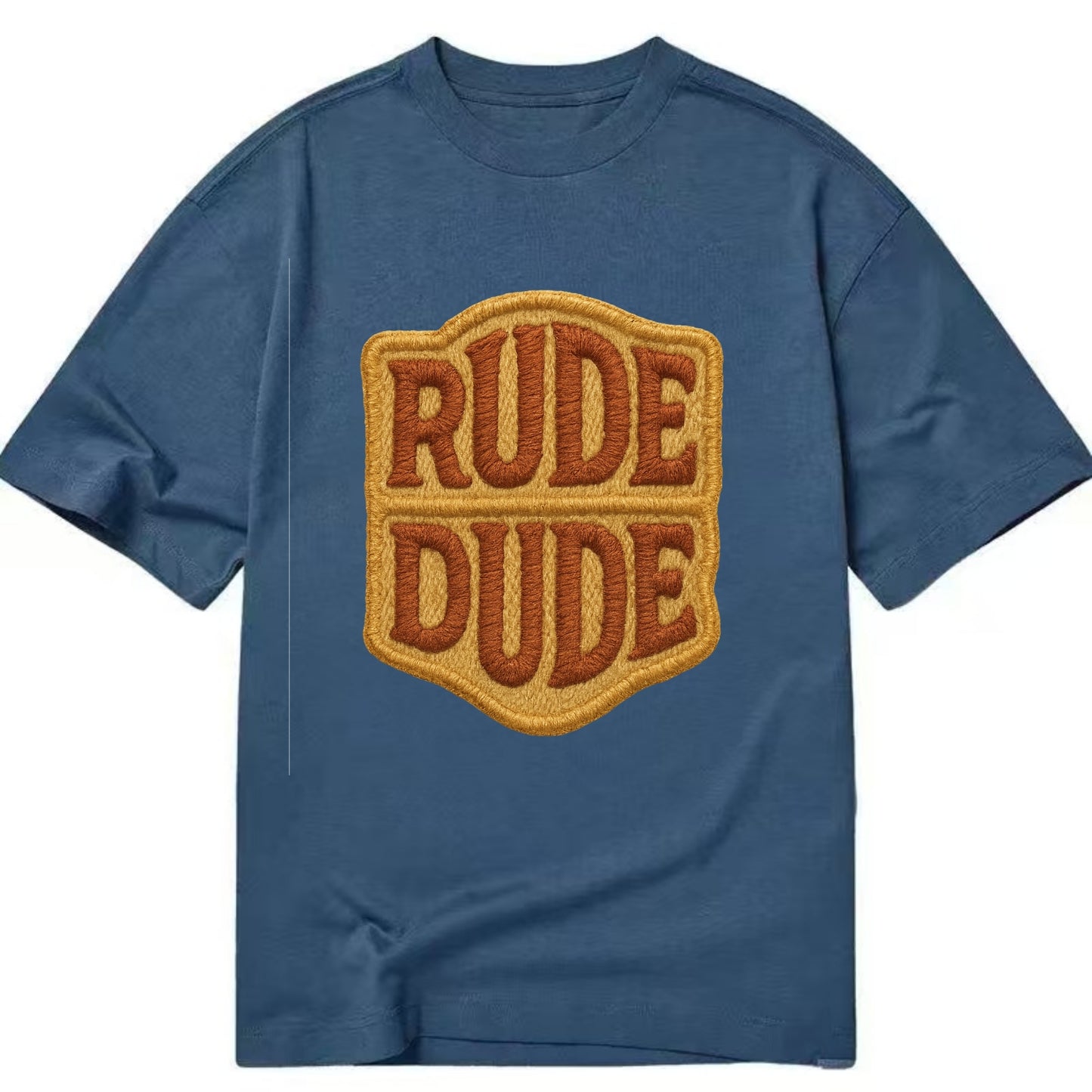 RUDE;DUDE ENERGY Surf Green Trucker - Classic T-shirt - Twilight Navy(Blue)