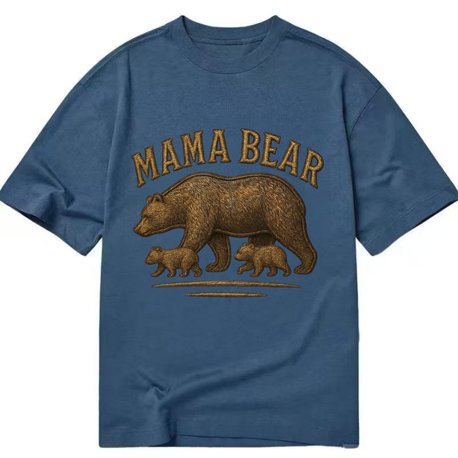 Mama Bear  - Classic T-shirt - Twilight Navy(Blue)