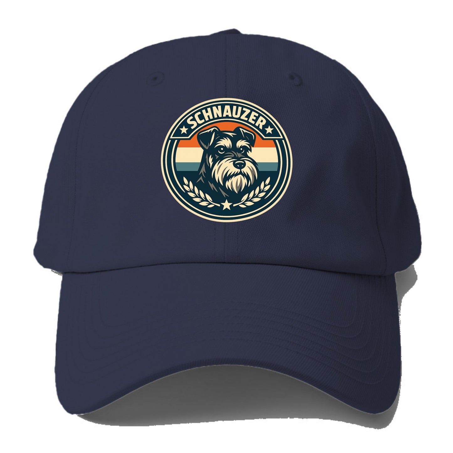 Noble Schnauzer Emblem - Baseball Cap - Twilight Navy(Blue)