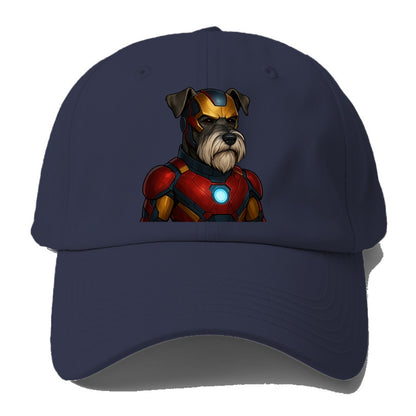 Schnauzer Tech Hero  - Baseball Cap For Big Heads - Twilight Navy(Blue)