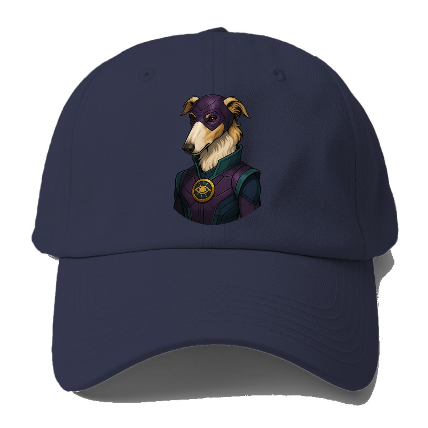 Borzoi Mystic Hero  - Baseball Cap For Big Heads - Twilight Navy(Blue)