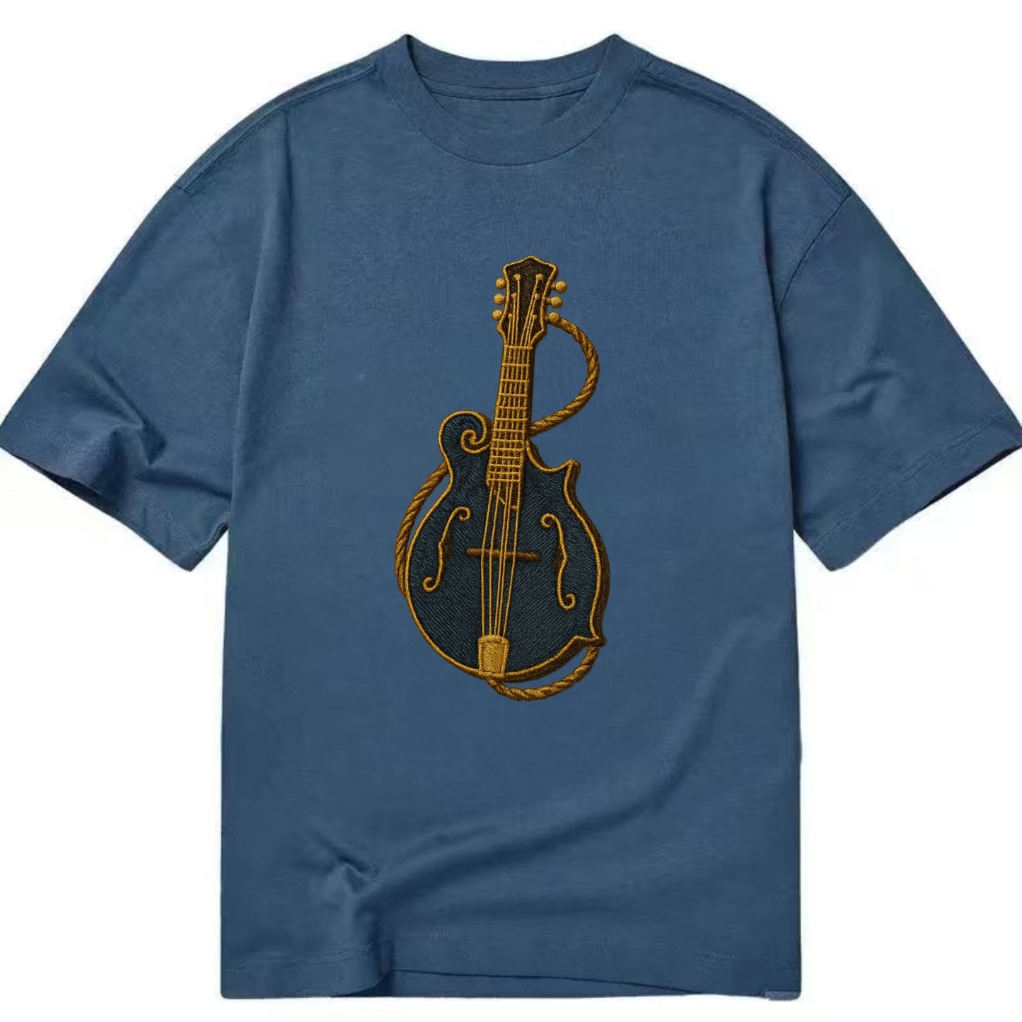 Mandolin  - Classic T-shirt - Twilight Navy(Blue)