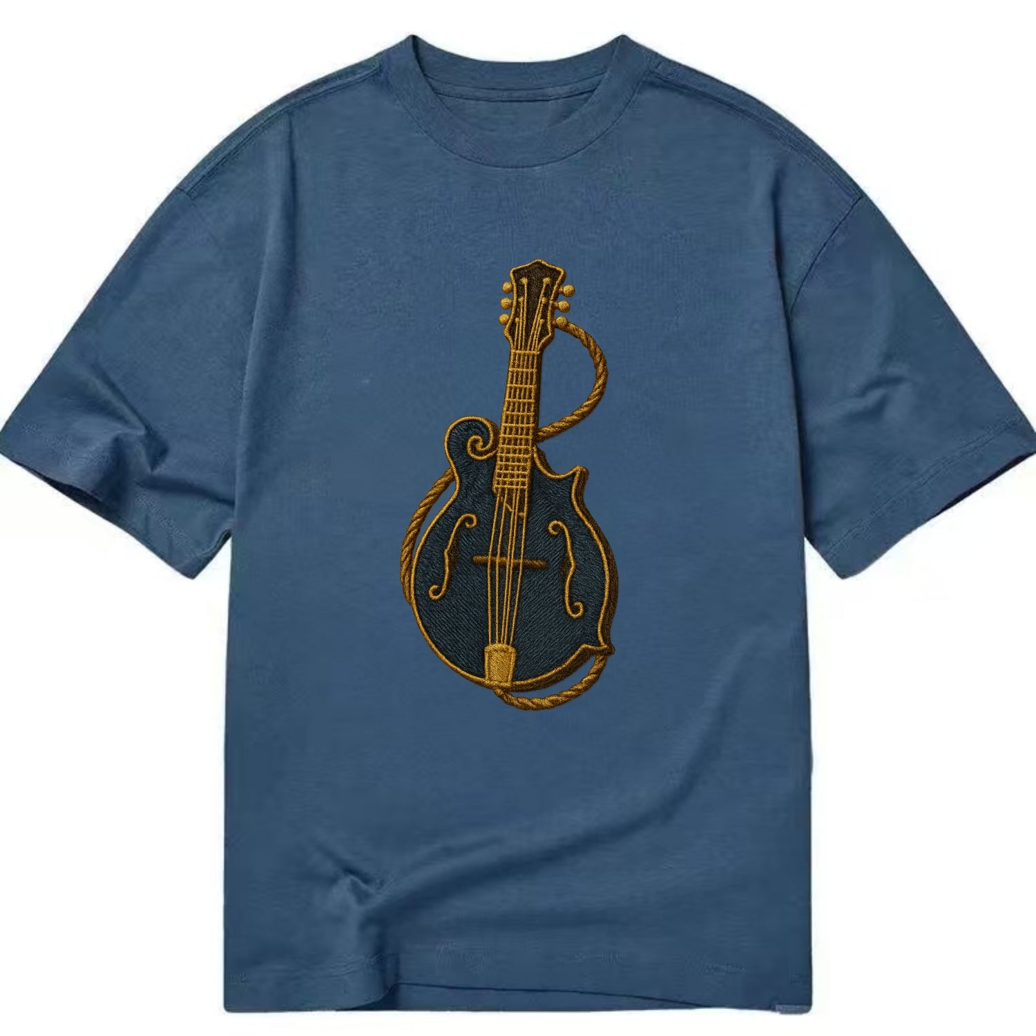 Mandolin  - Classic T-shirt - Twilight Navy(Blue)