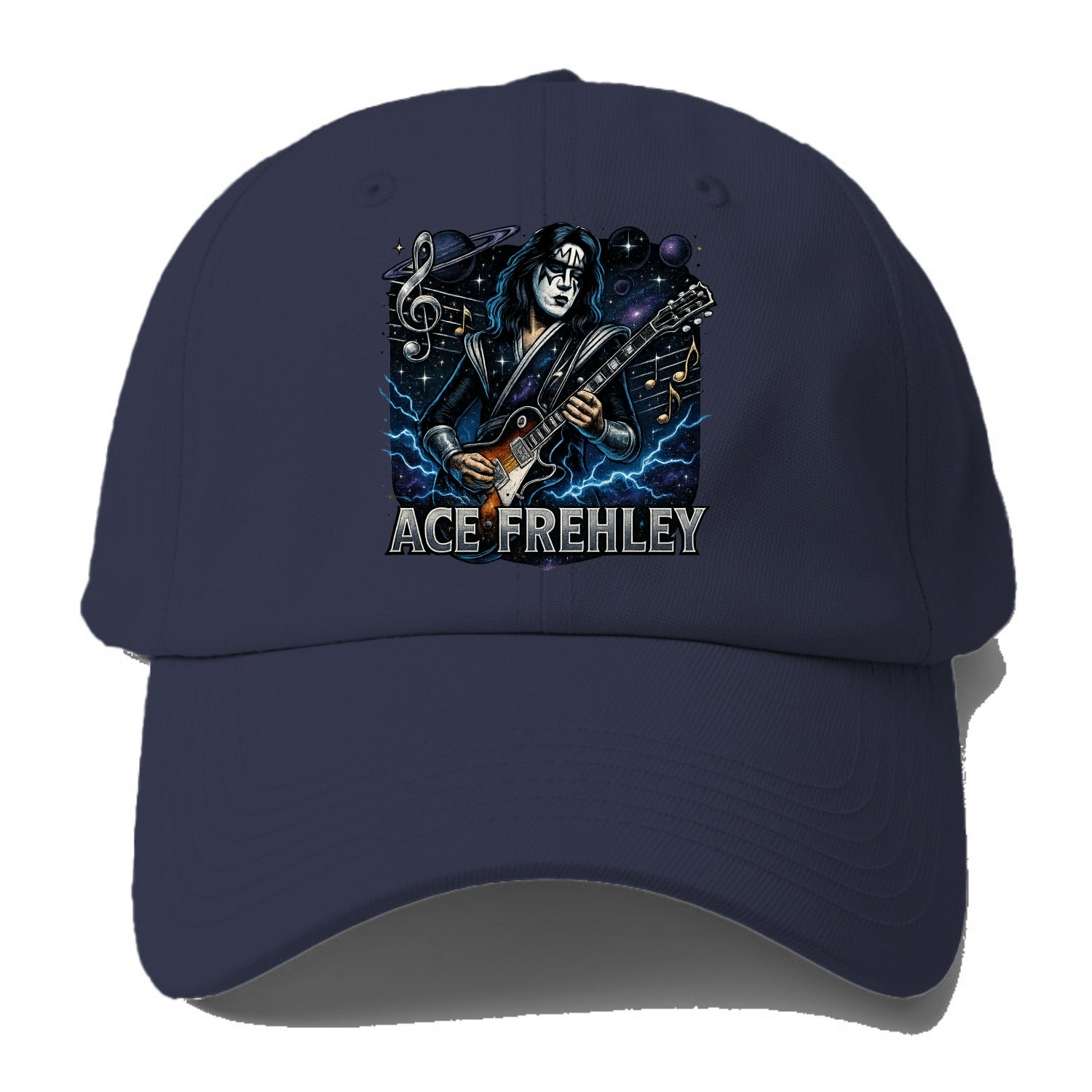 Ace Musical Cosmos - Baseball Cap For Big Heads - Twilight Navy(Blue)