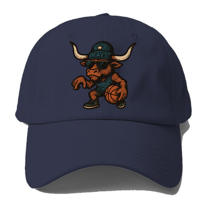 Texas Longhorn wearing Mavs beanie with lone star patch and wayfarer - Baseball Cap For Big Heads - Twilight Navy(Blue)