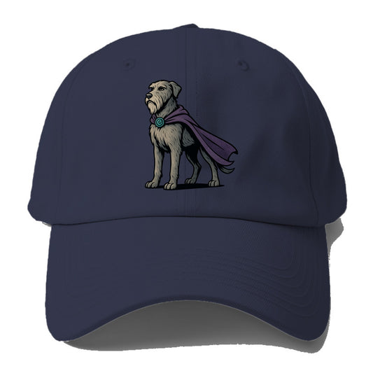 Irish Wolfhound Mystic Hero  - Baseball Baseball Cap For Big Heads - Twilight Navy(Blue)